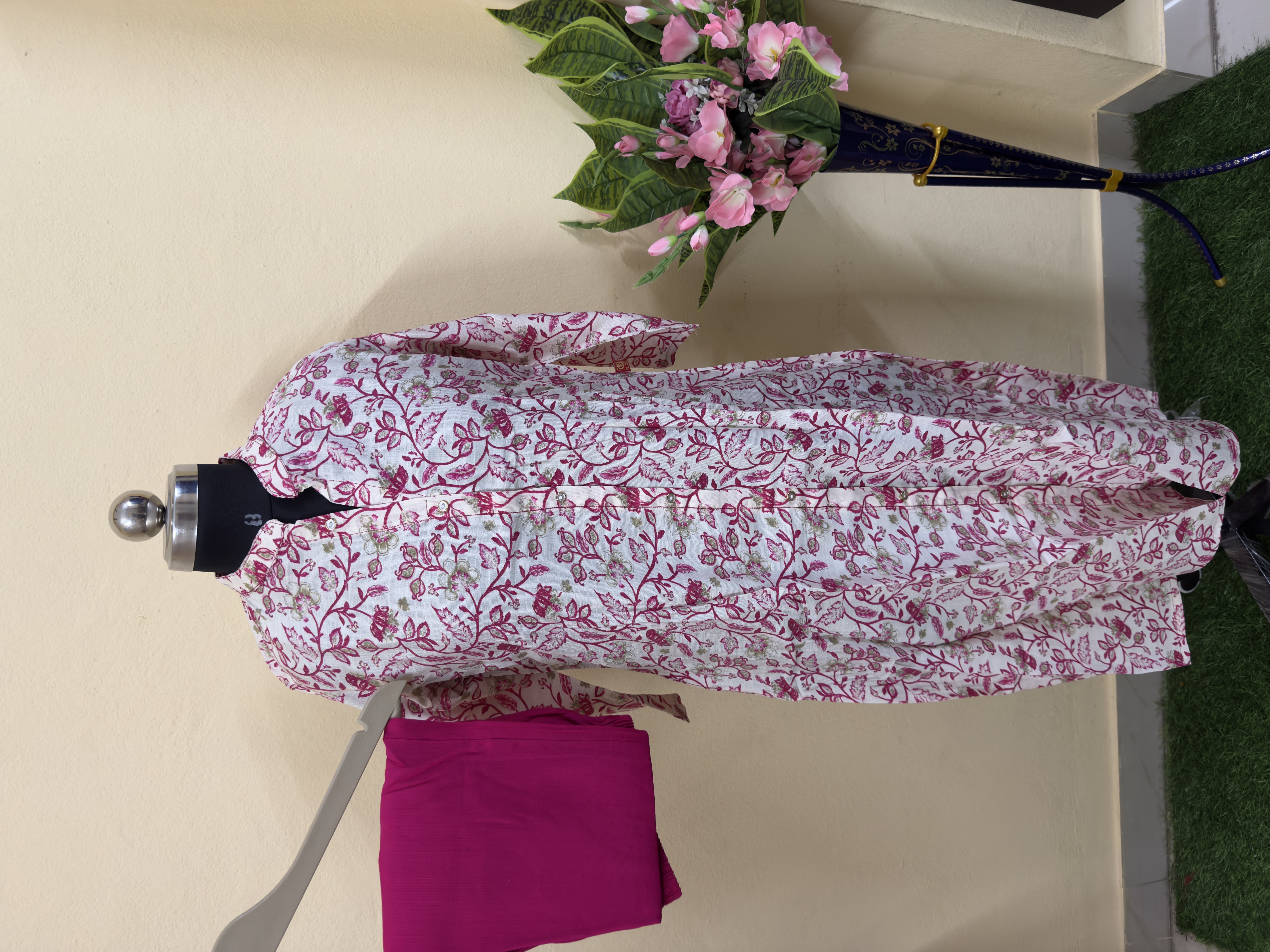 Floral Printed vertical co.ordset