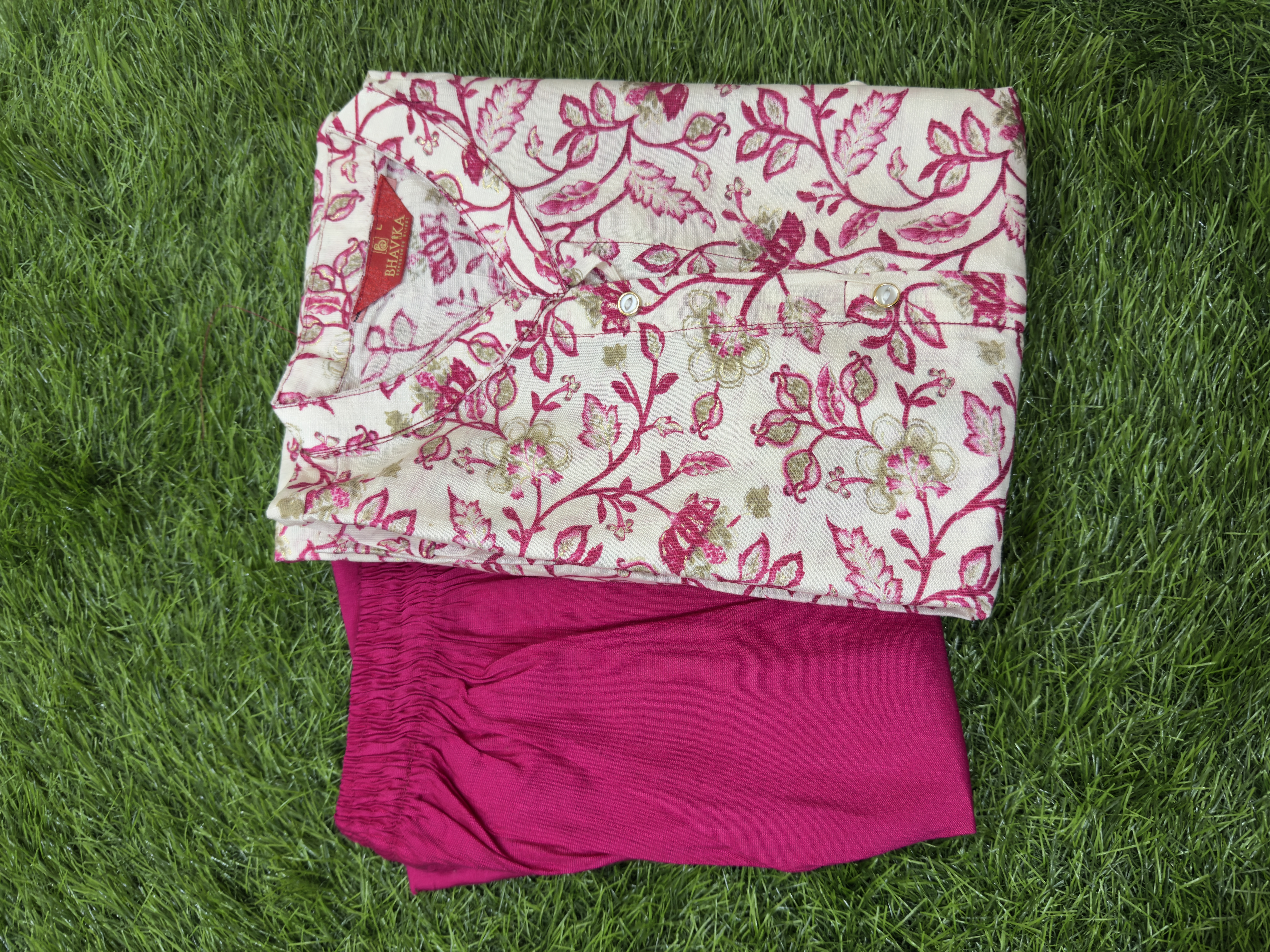 Floral Printed vertical co.ordset