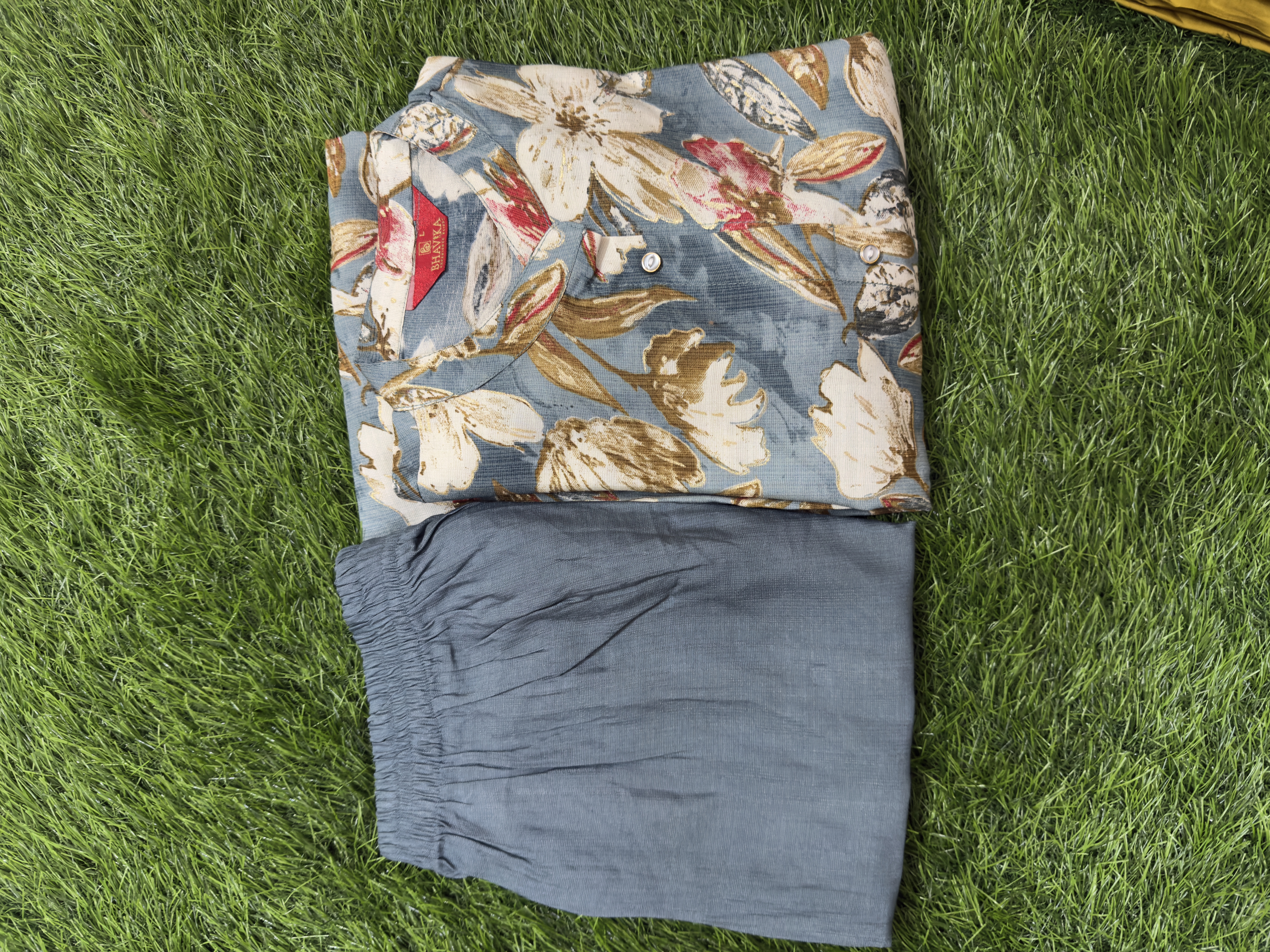 Floral Printed vertical co.ordset