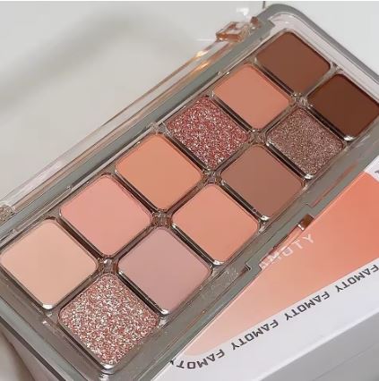 12-Color Low Saturation Eyeshadow Palette