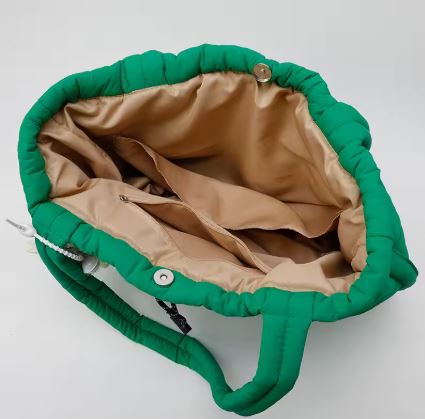 Fashion Shoulder Down Bag Soft Dacron Crossbody Handbag Puffy Tote Bag Fashion Women Underarm Bags Handbags Purses Winter 2025