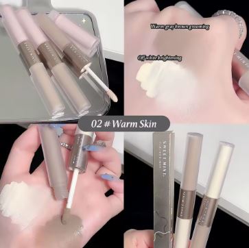 Double-ended Liquid Contouring Highlighter And Shadower In One Create A Long-lasting Natural Contouring Stick