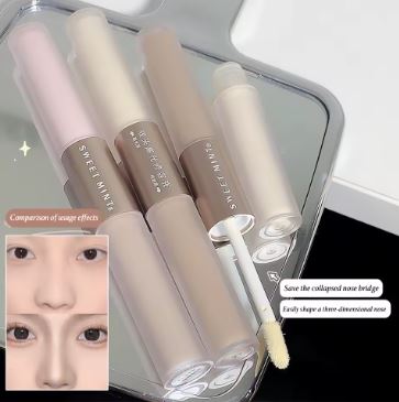 Double-ended Liquid Contouring Highlighter And Shadower In One Create A Long-lasting Natural Contouring Stick
