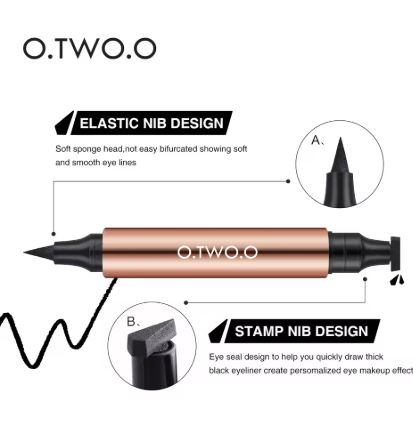  Black Liquid Eyeliner Pen Waterproof 