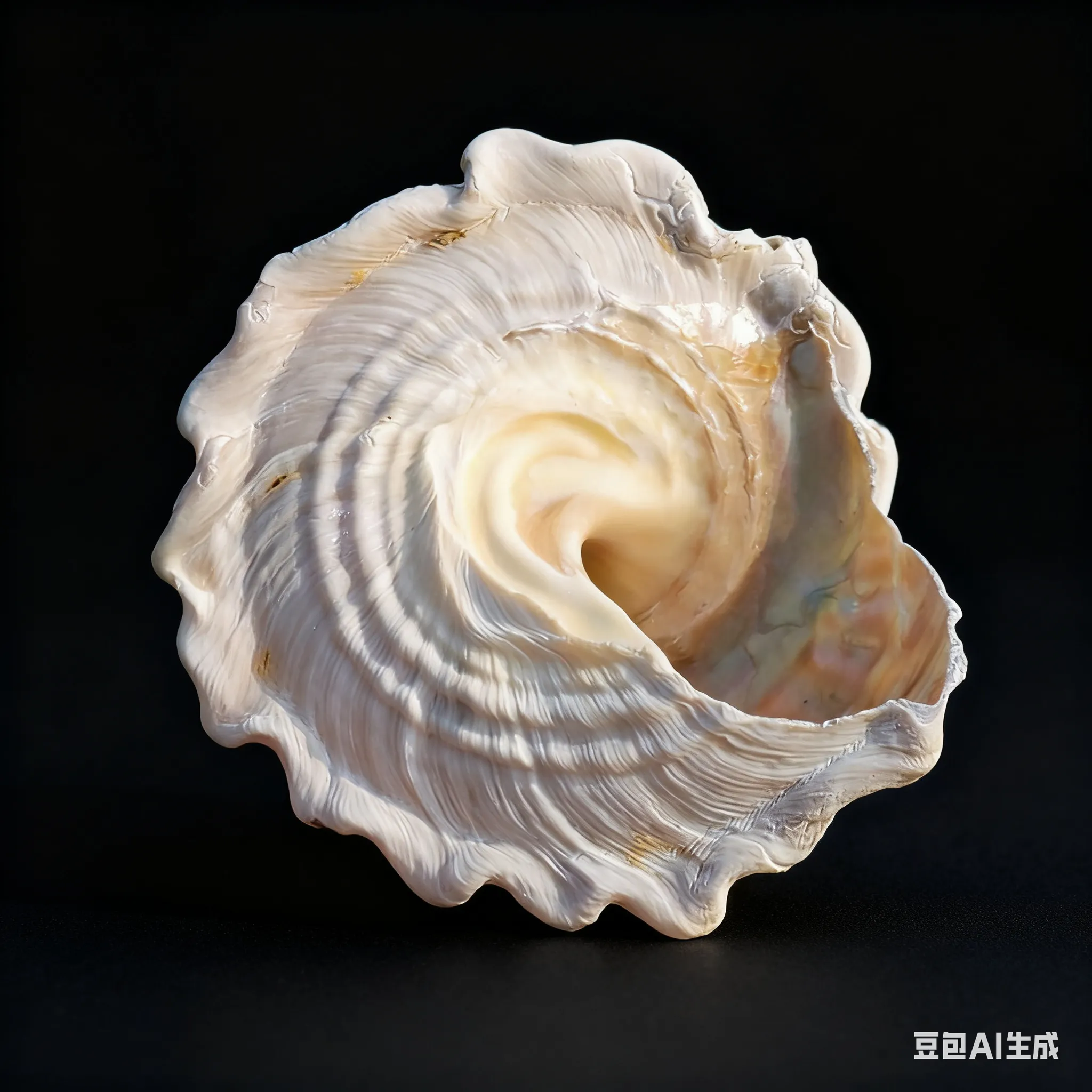 Wavy turban shell (Megastrea undosa).