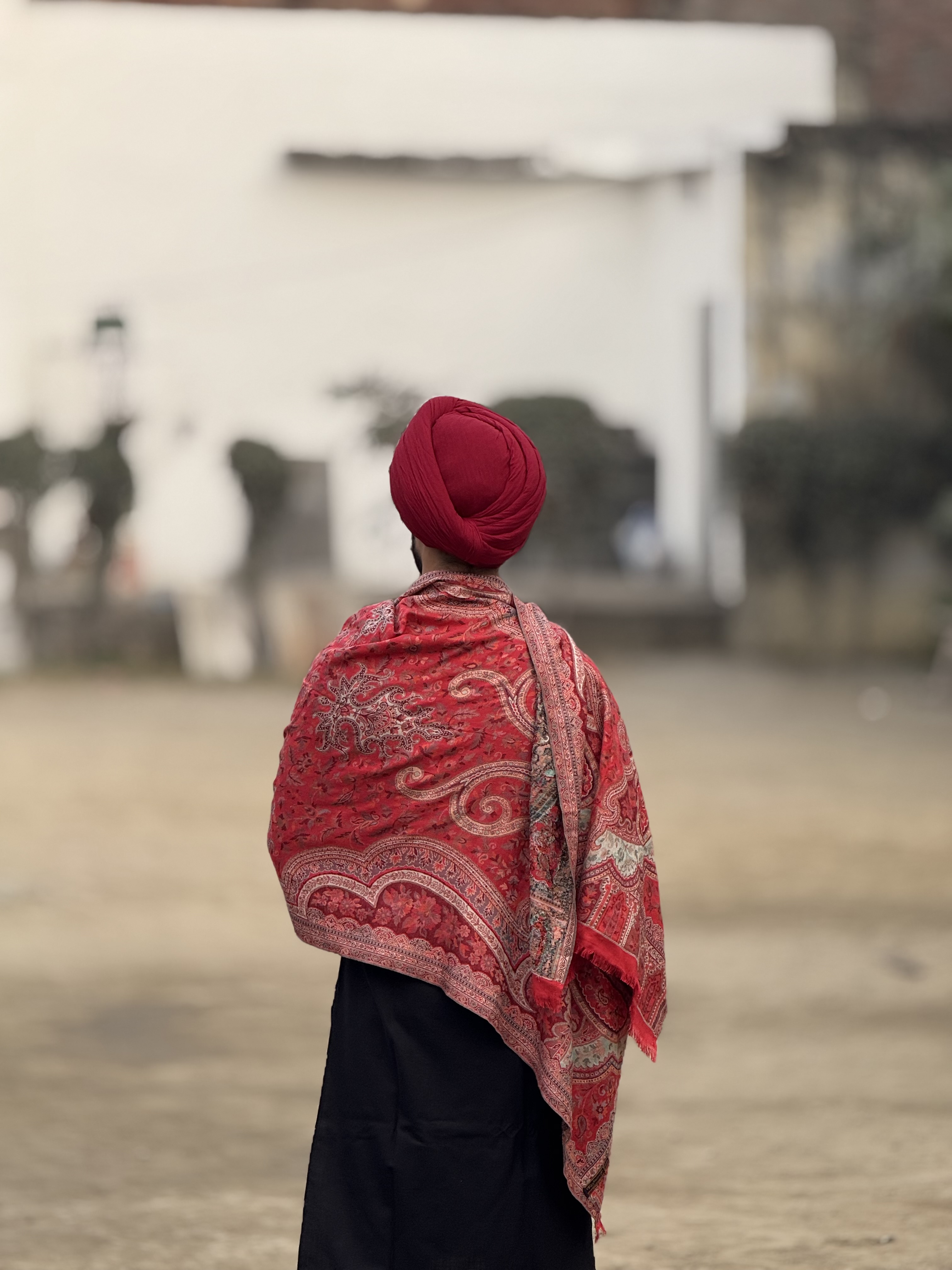 Formanoir's Unisex Woven Design Double Beam Kani Woollen Stole