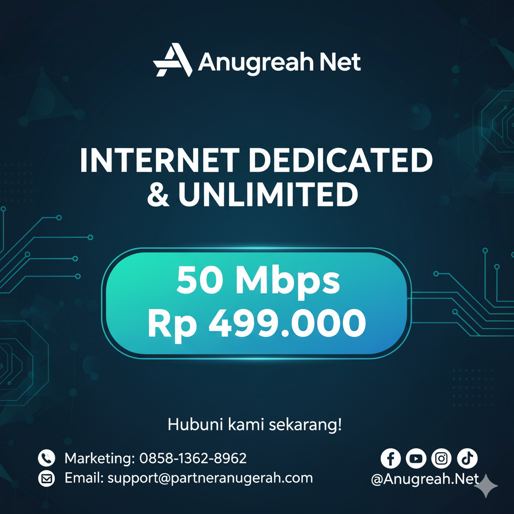 Anugerah Net Dedicated Internet 30 Mbps