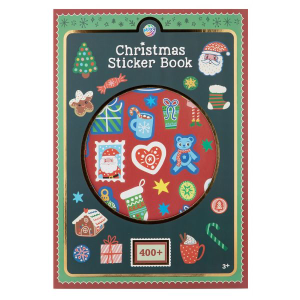 Kalėdų lipdukų knyga