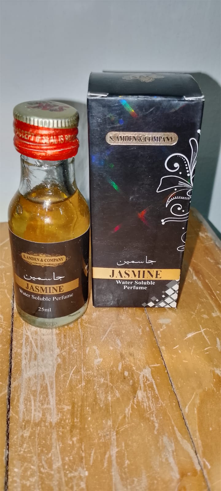 Jasmine Water Soluble Perfume 30ml with complimentary dropper