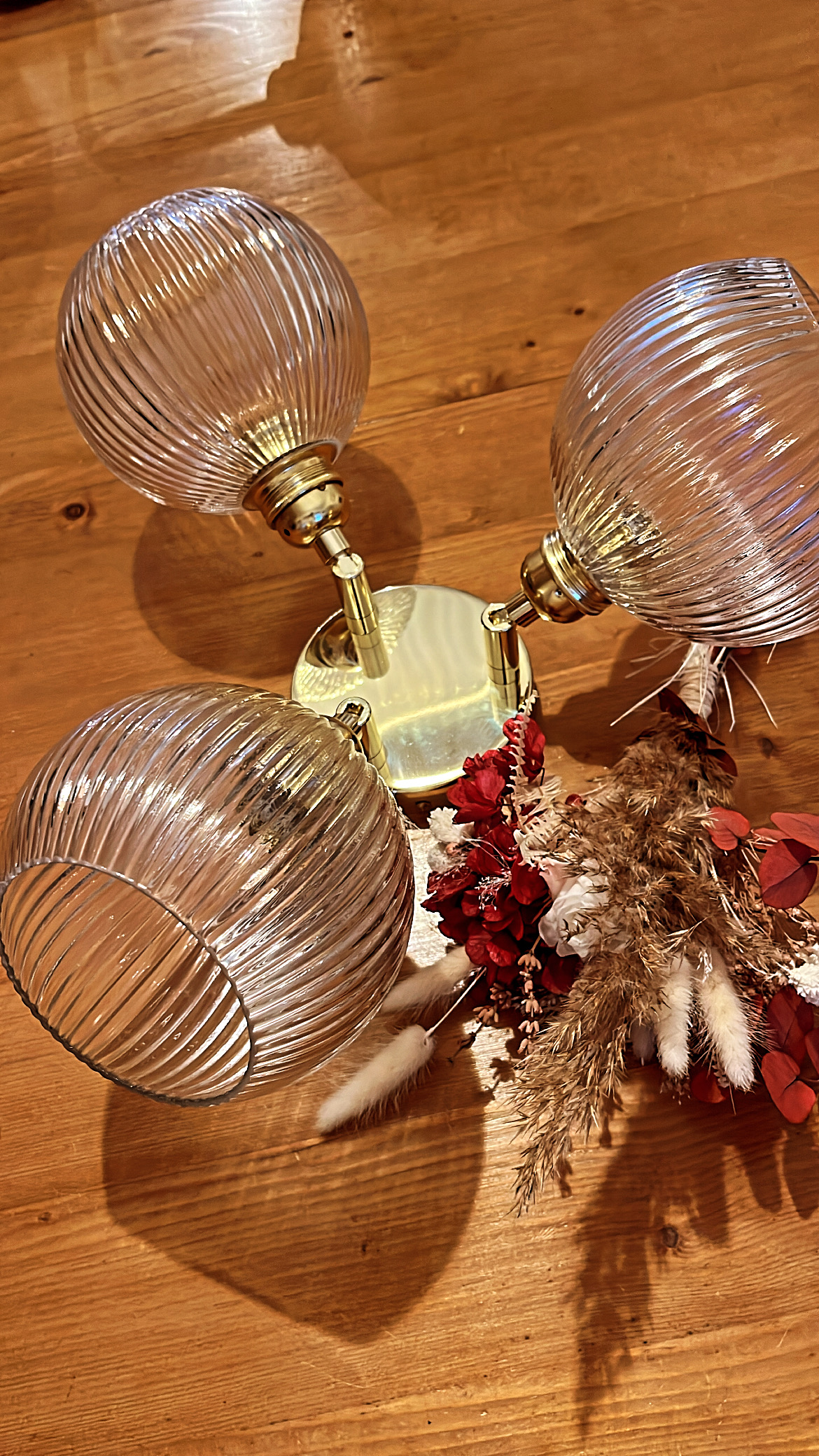 Plafonnier Triples Verres Ninon