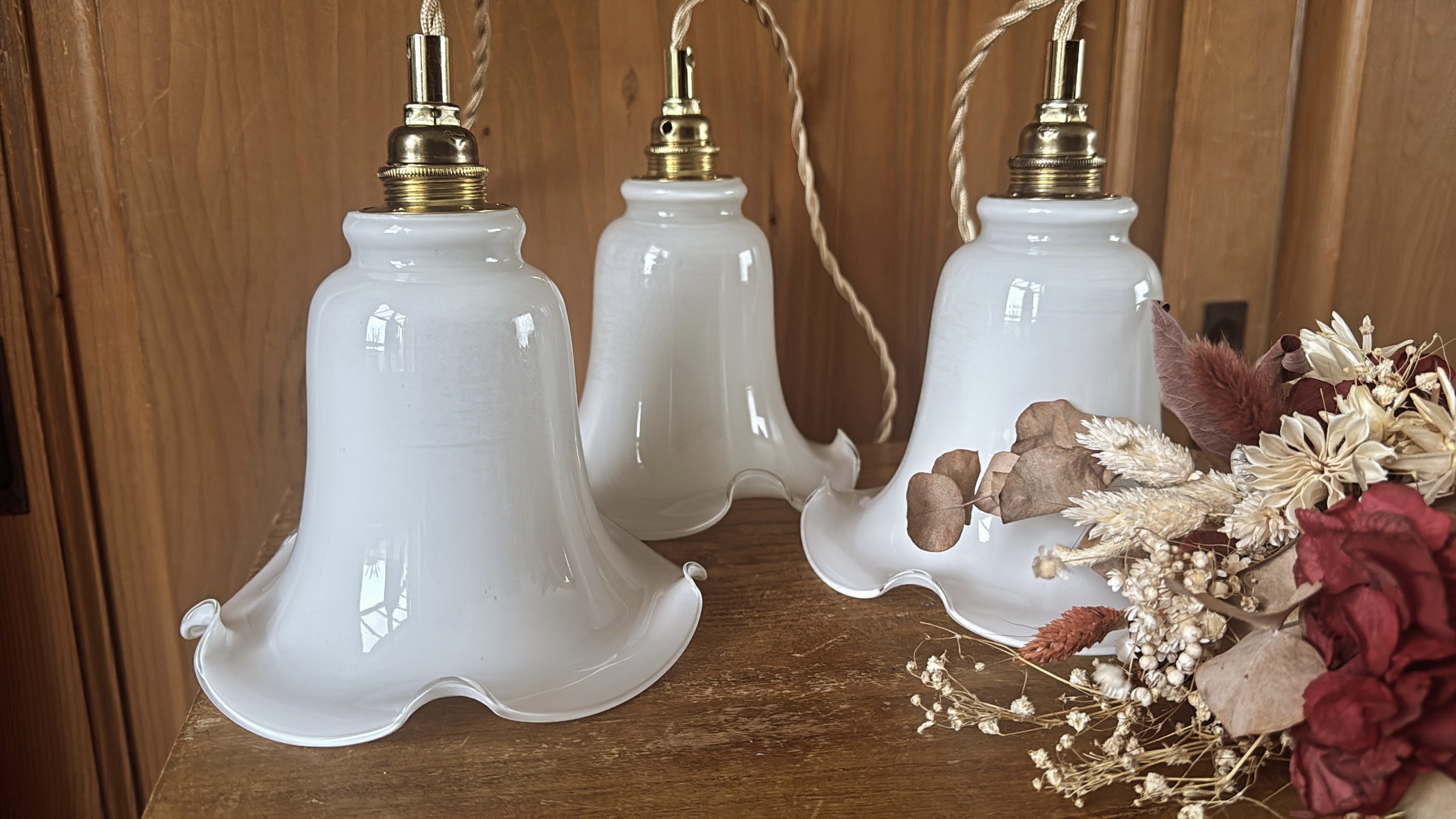 Suspension Triples Verres Hortense