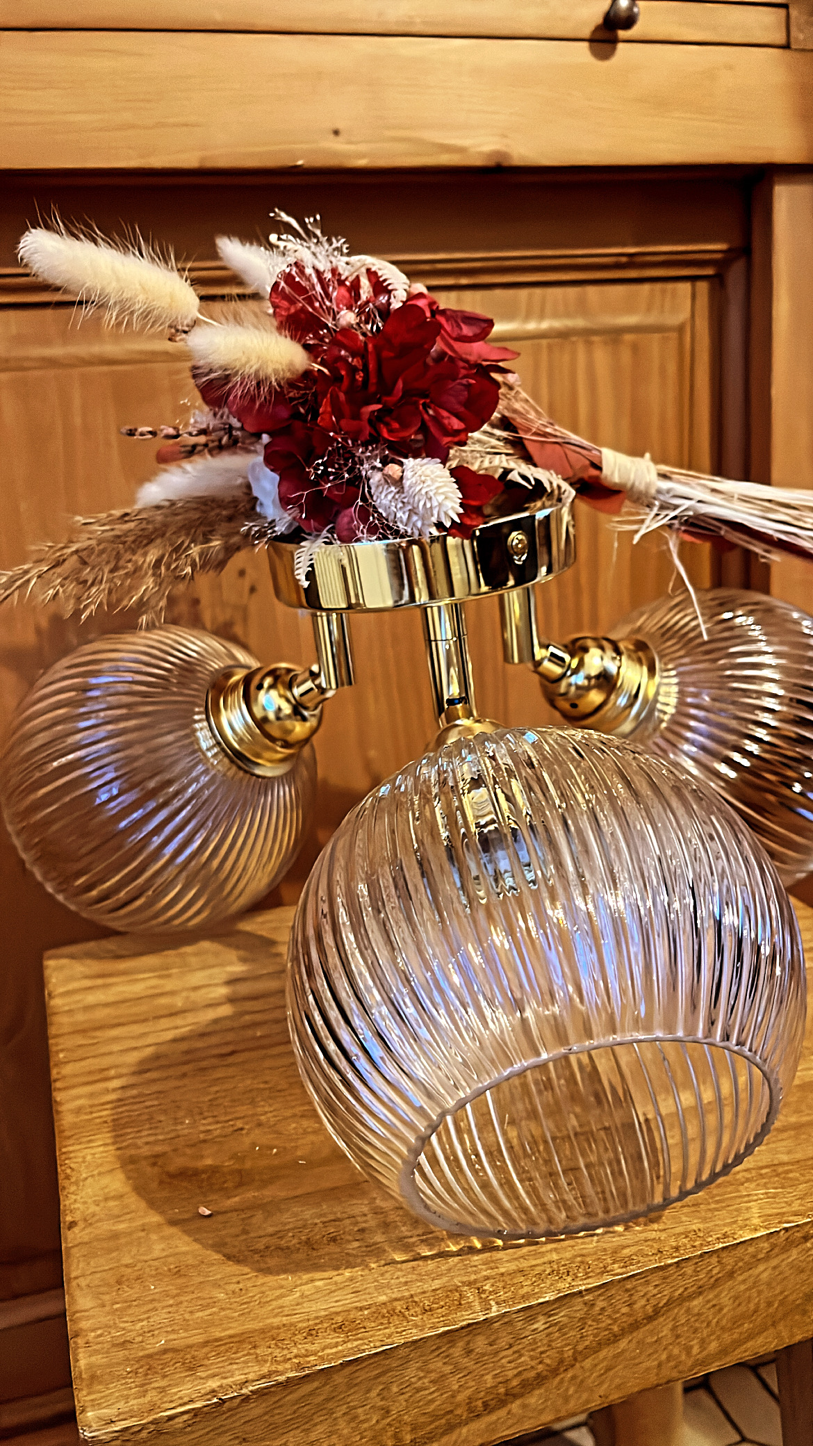 Plafonnier Triples Verres Ninon