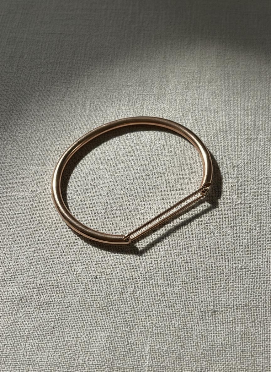 Rose Gold Geometric Bracelet