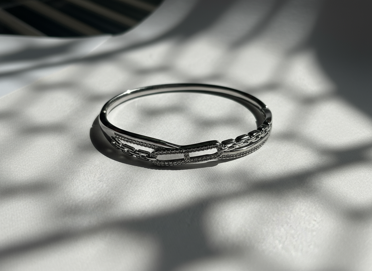 Elegant Silver Bracelet