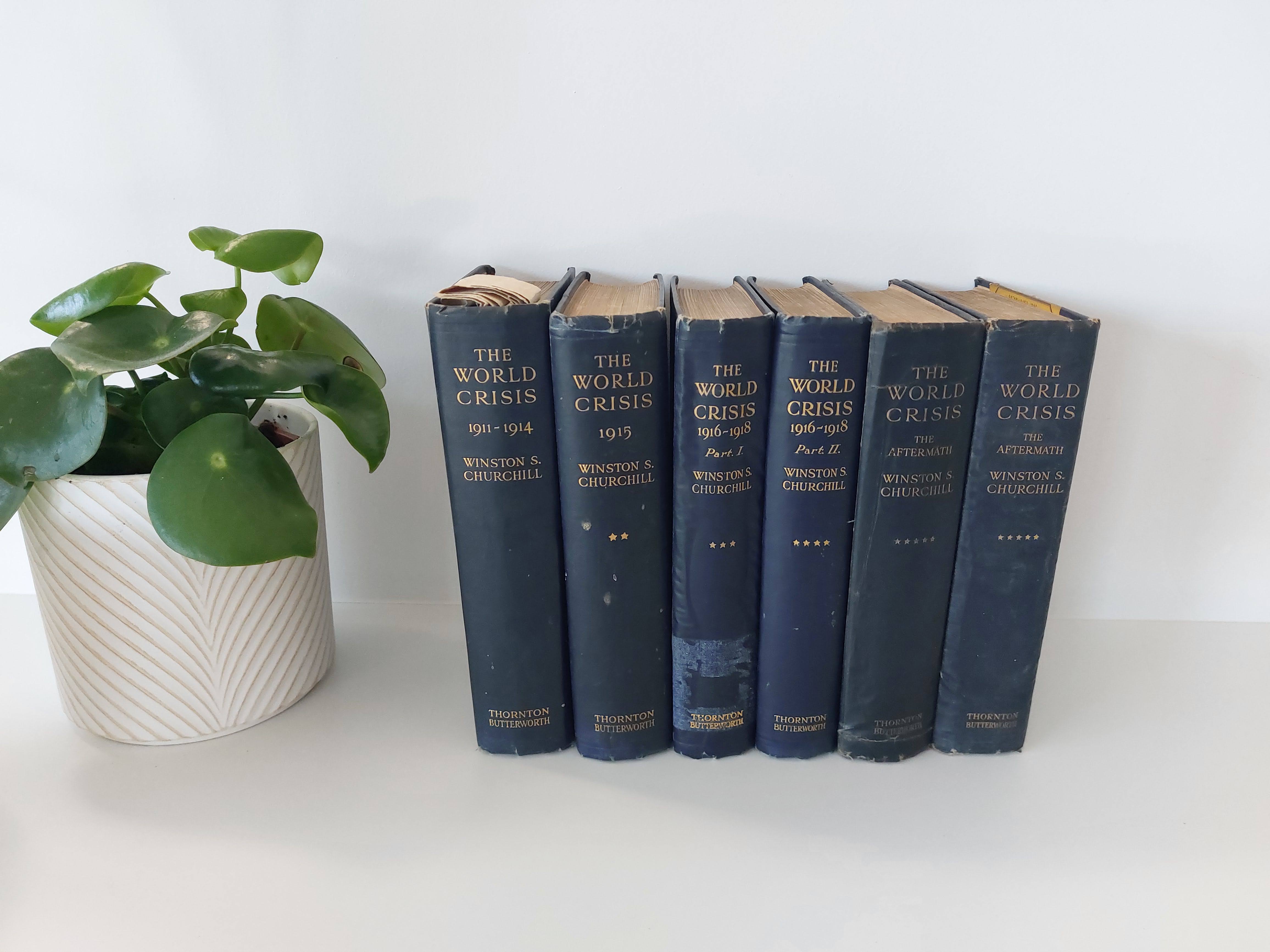 Winston S. Churchill — The World Crisis (Complete Five-Volume Set)