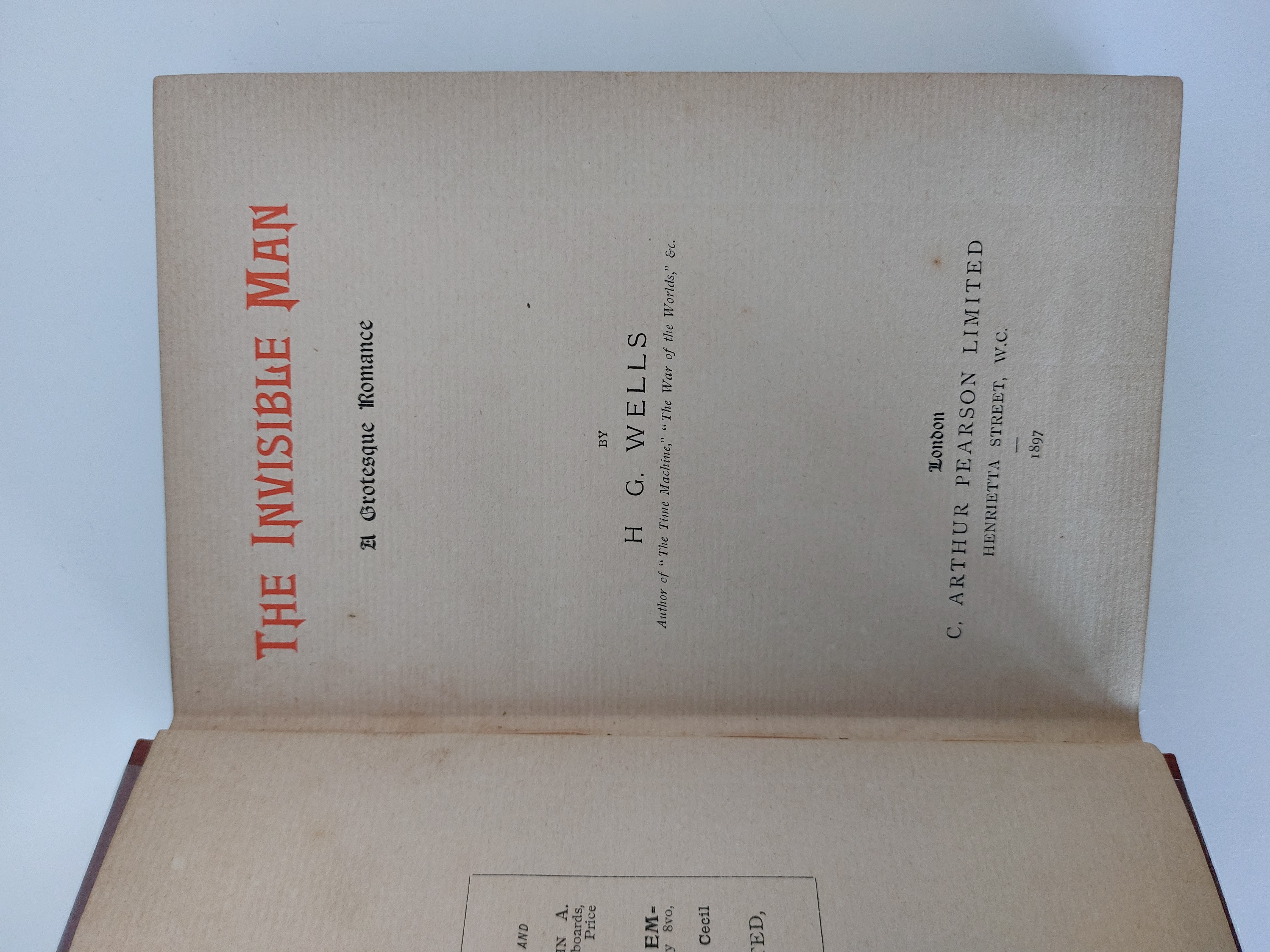 H.G. Wells - The Invisible Man