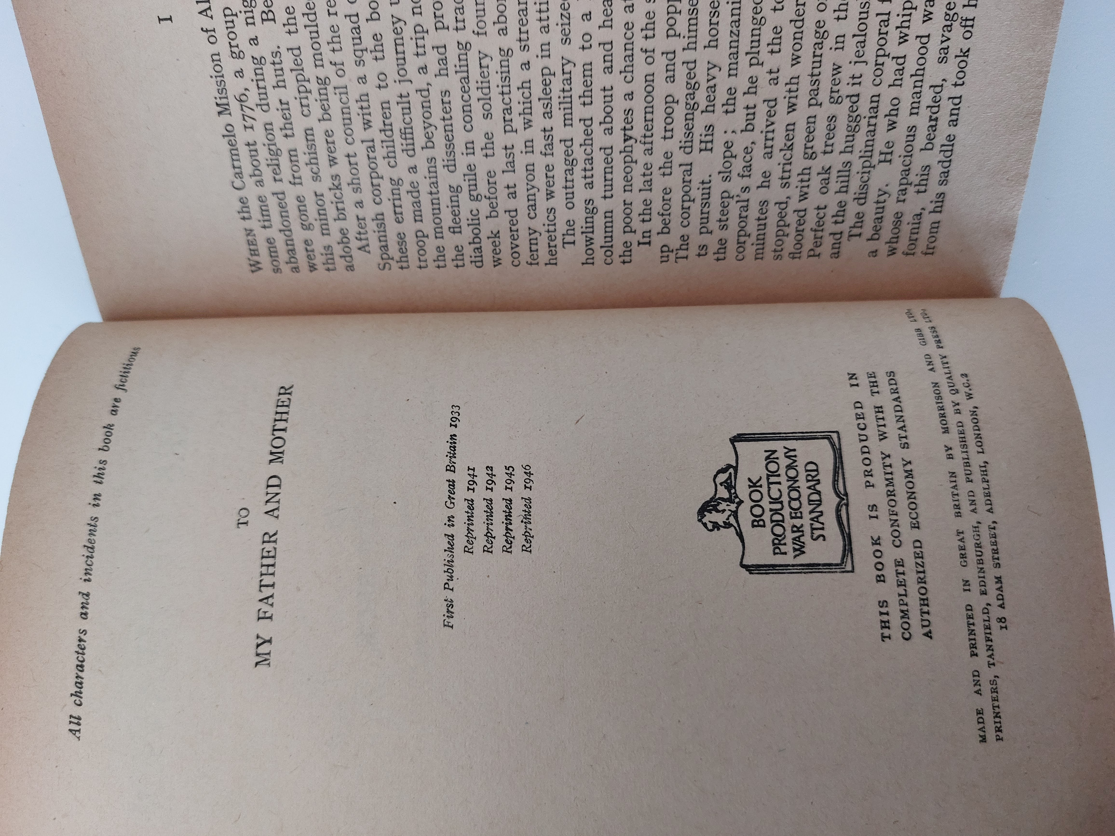 John Steinbeck - The Pastures of Heaven 