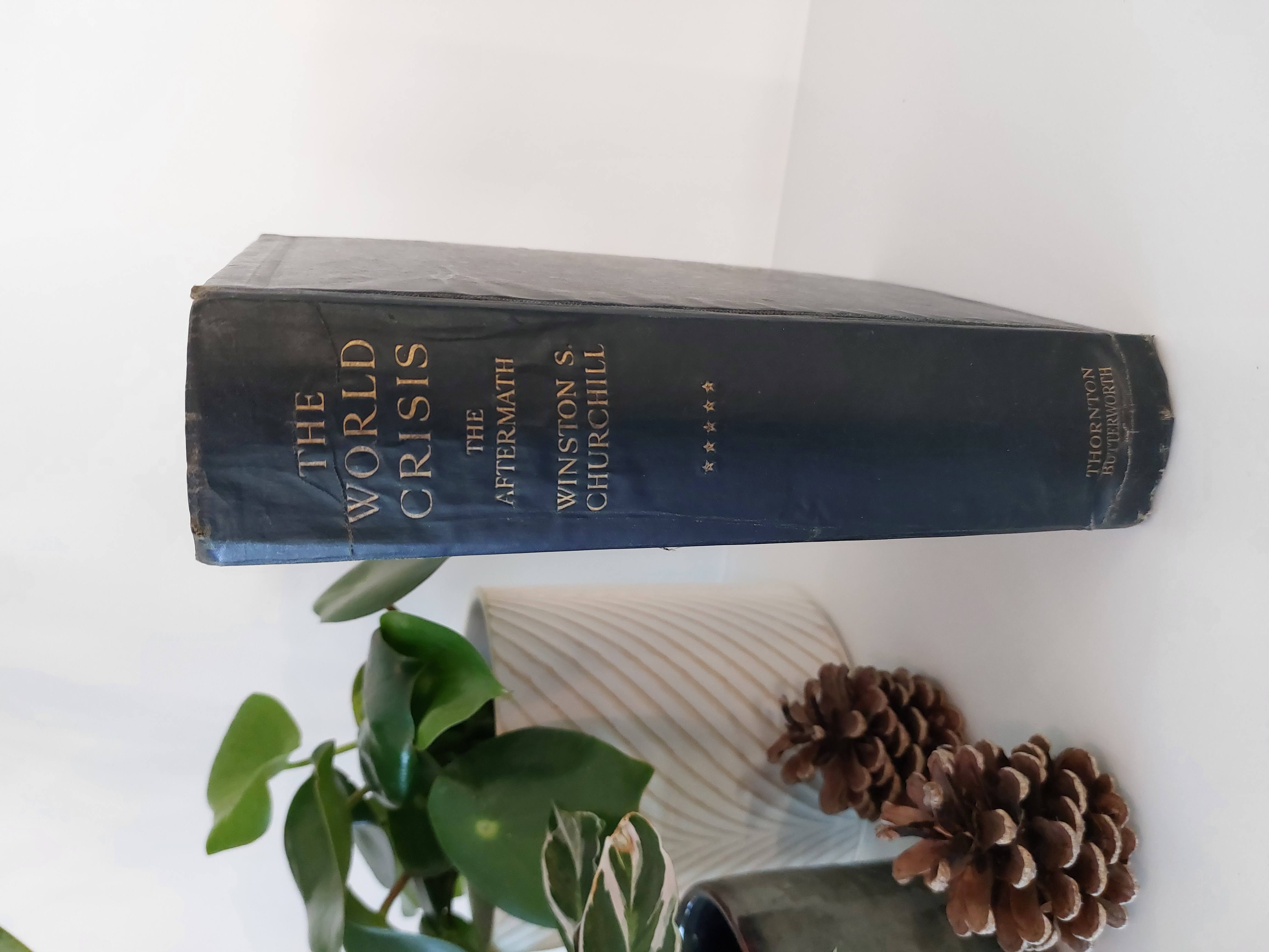 Winston S. Churchill — The World Crisis: The Aftermath — First Edition (1929)