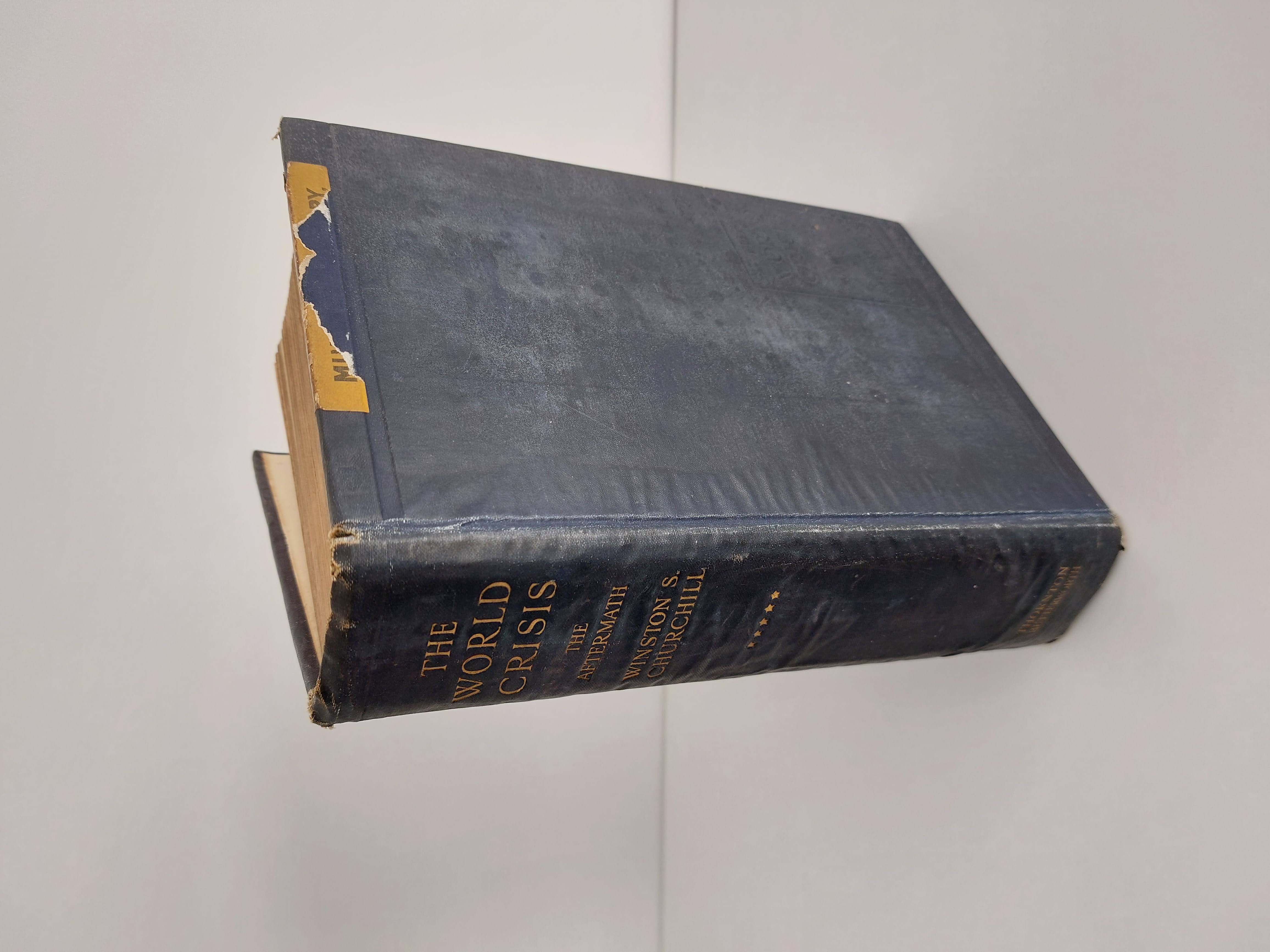Winston S. Churchill — The World Crisis: The Aftermath — First Edition (1929)