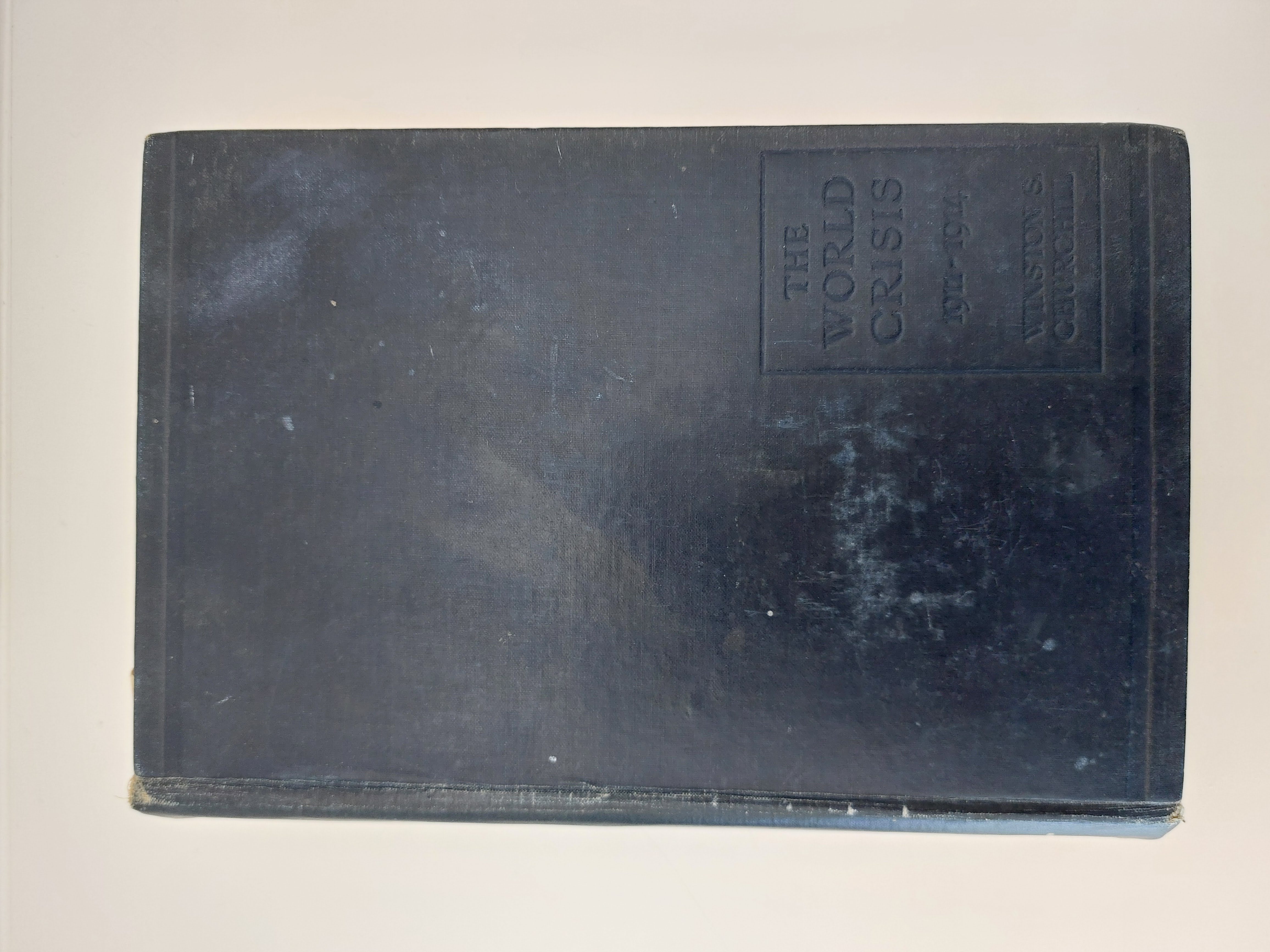 Winston S. Churchill — The World Crisis 1911–1914 — First Edition (1923)