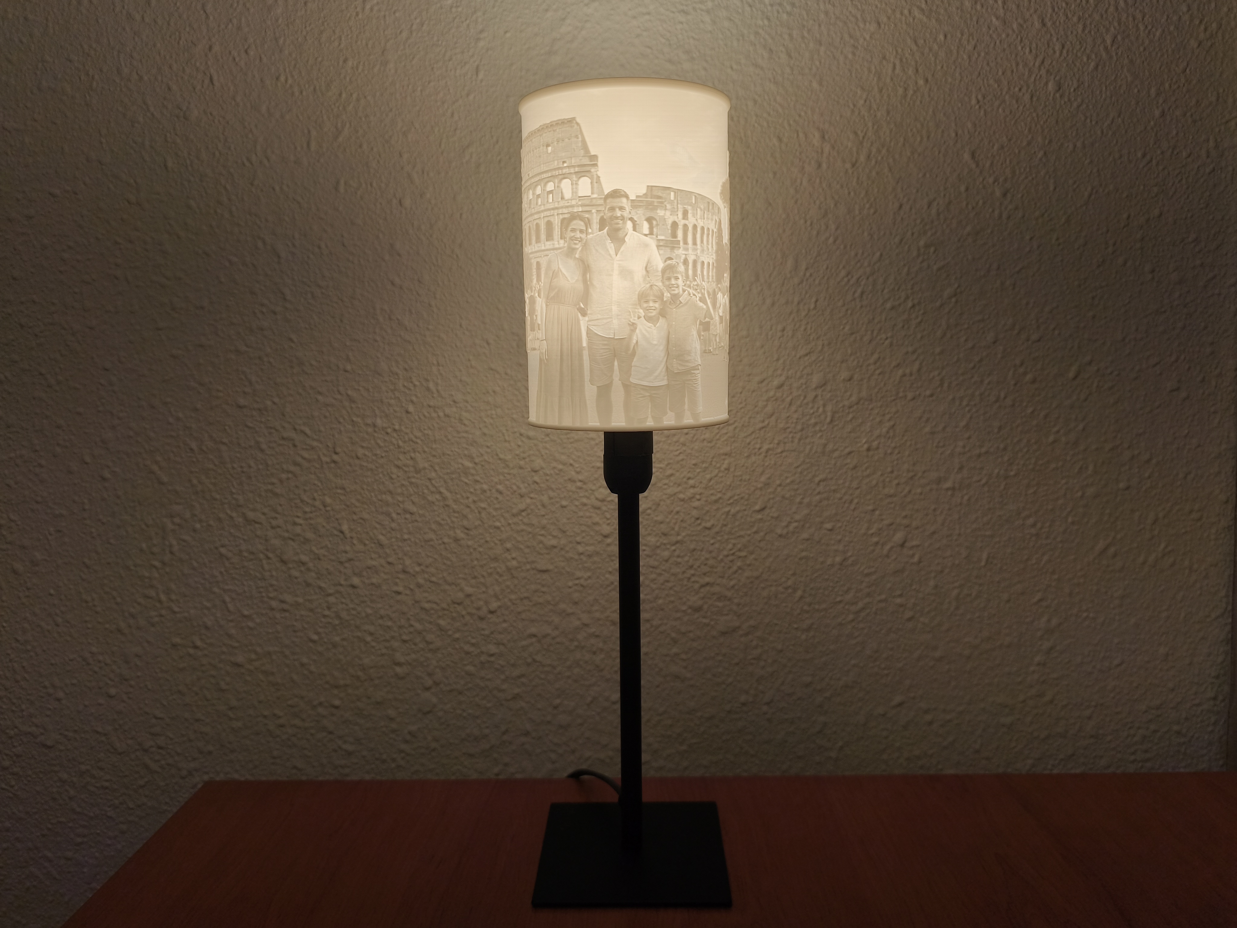 FOTOLIFE | Lámpara de Mesa con Foto