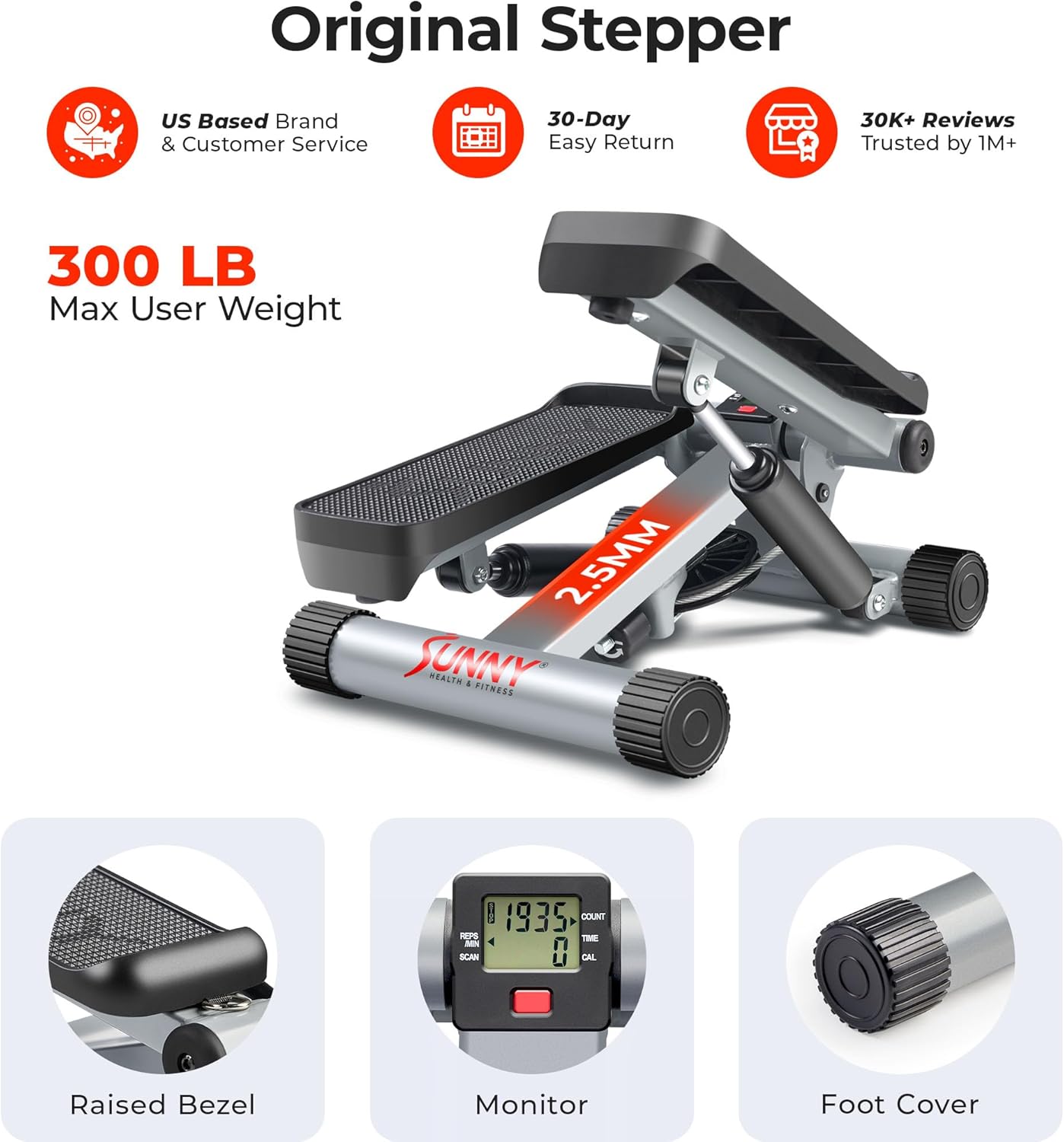 Mini Stepper for Exercise at Home