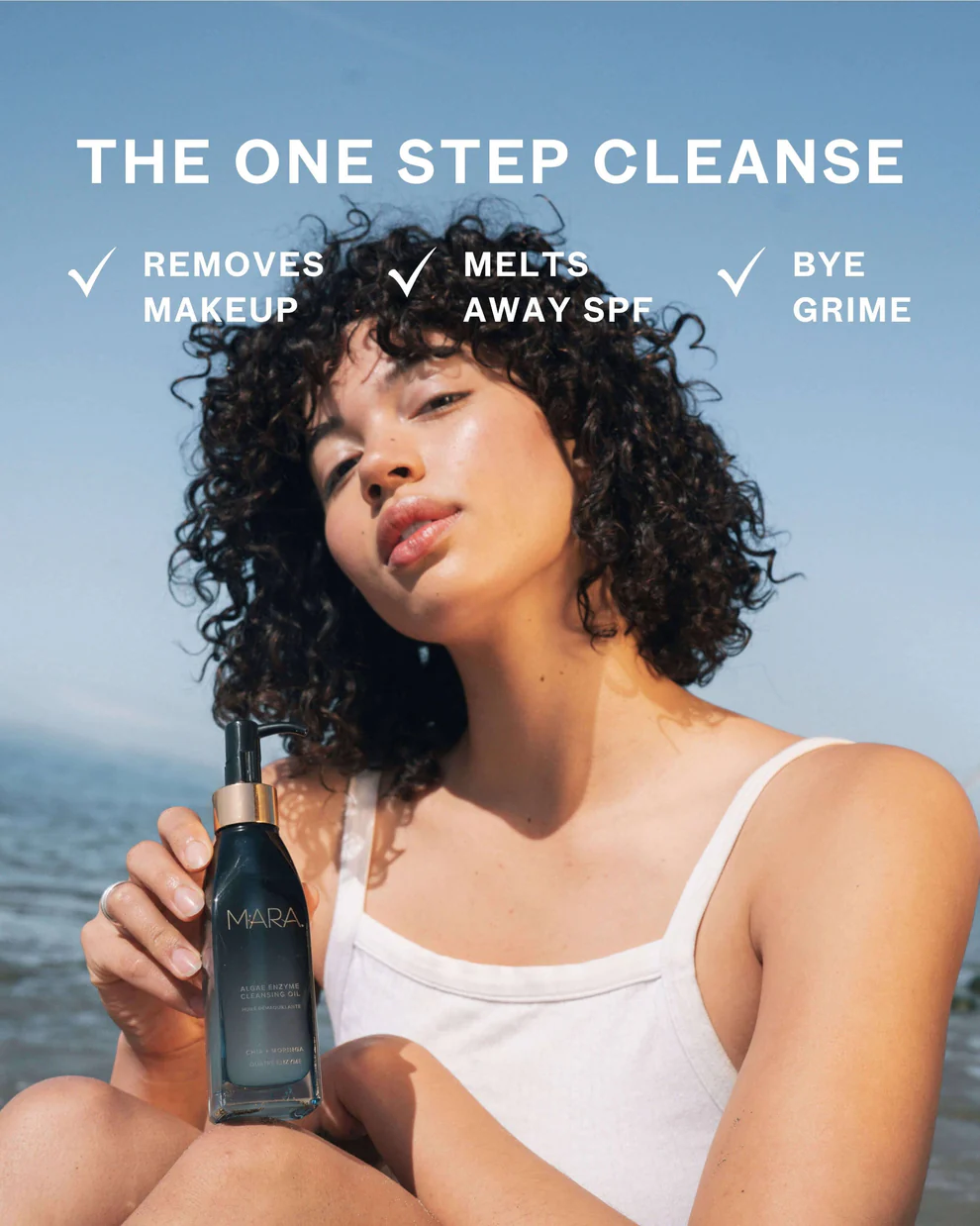 Algae Enzyme Cleansing Oil Makeup Remover with Chia + Moringa