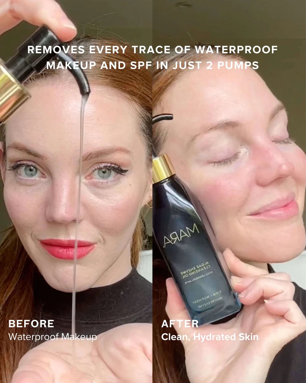 Algae Enzyme Cleansing Oil Makeup Remover with Chia + Moringa