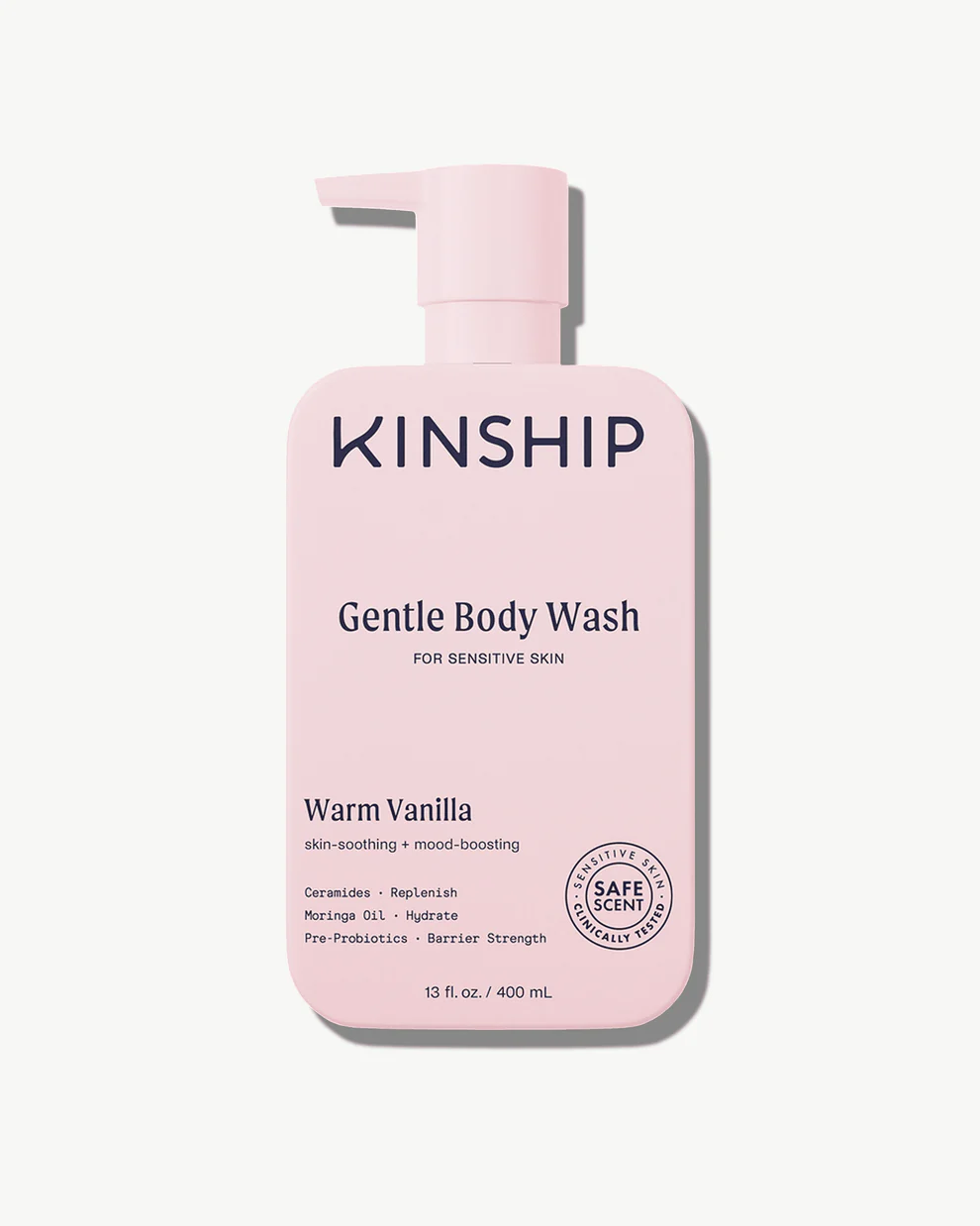 Gentle Hydrating Body Wash for Sensitive Skin (Warm Vanilla)