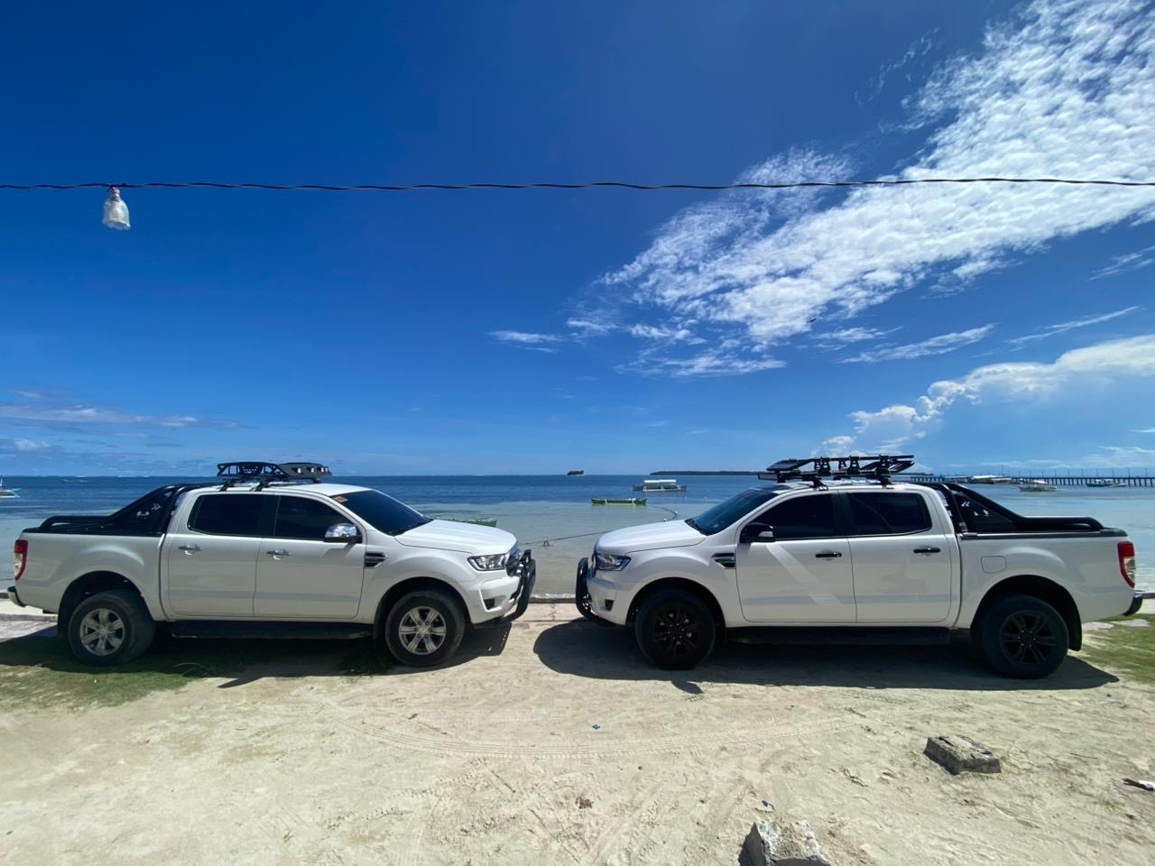 White Pick up V2 For ranger