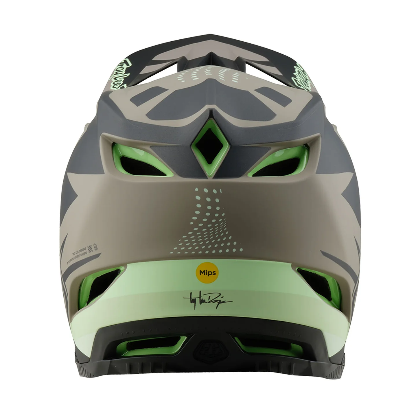 Casco Downhill Troy Lee Designs D4 Composite Optic Wood–MIPS-Gafax