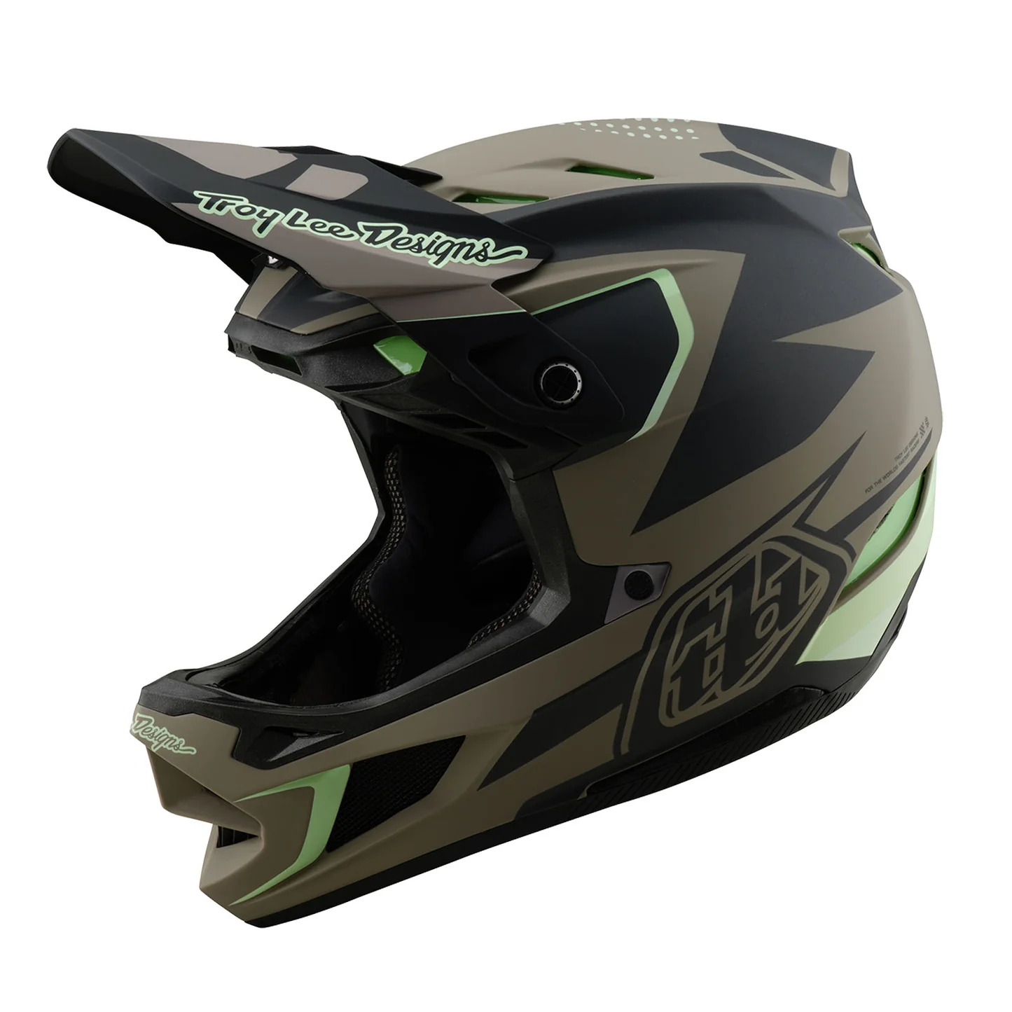 Casco Downhill Troy Lee Designs D4 Composite Optic Wood–MIPS-Gafax