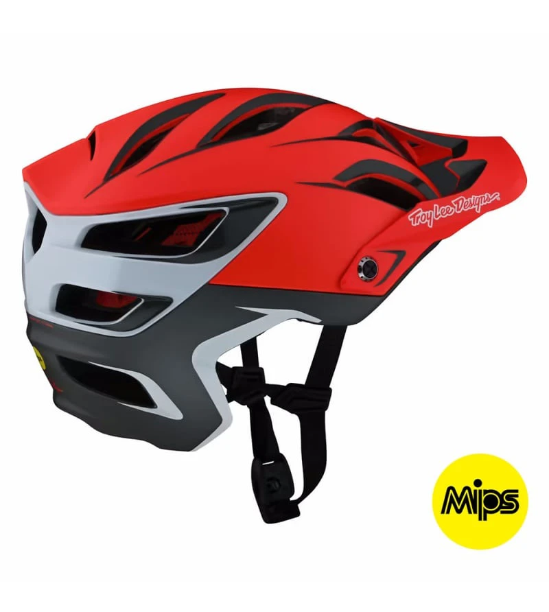 Casco Troy Lee A3 Mips Uno Red | Gafax Cartago