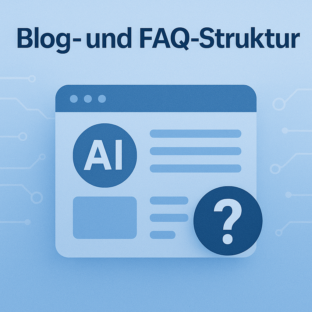 🧠 Blog & FAQ-Struktur Setup