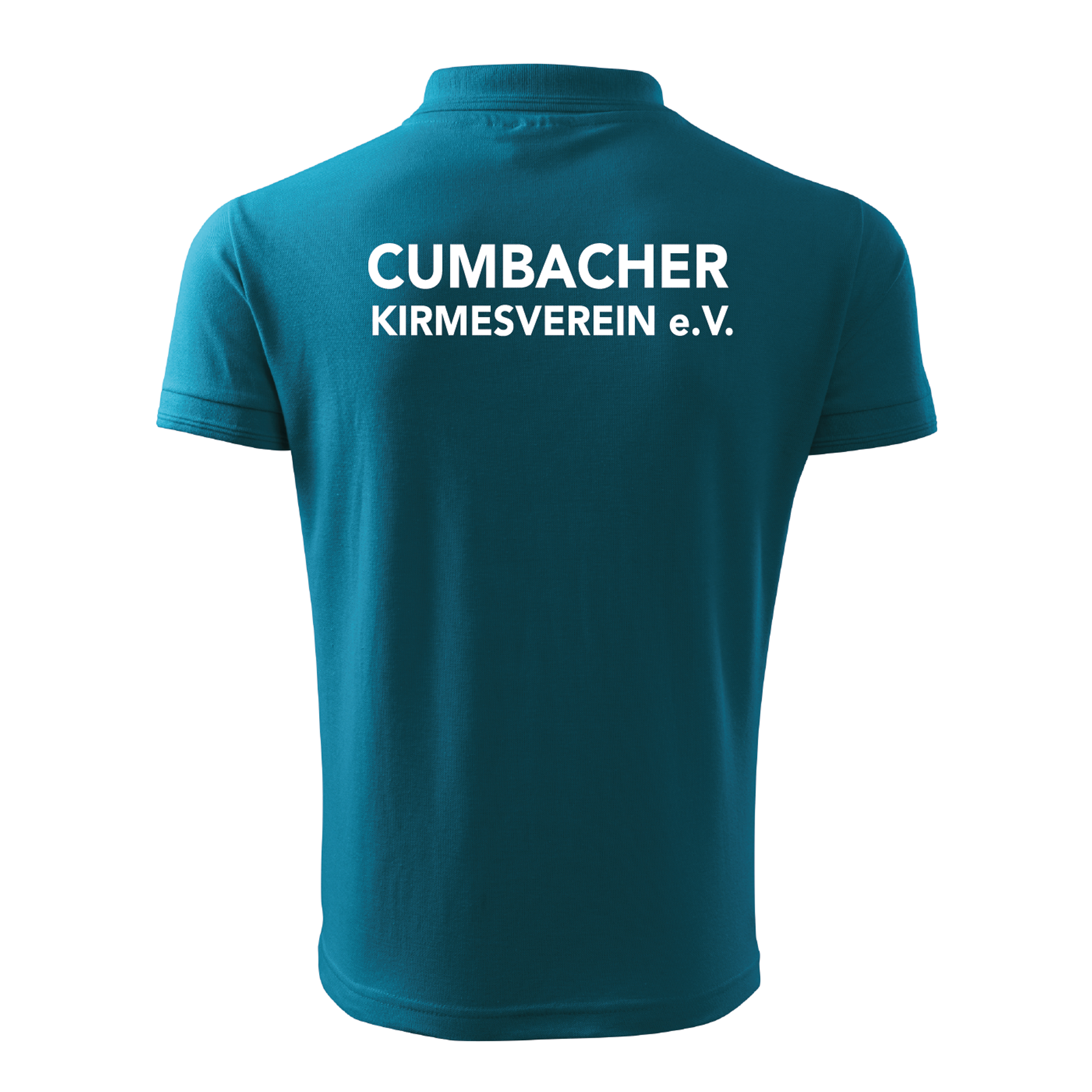 Poloshirt Türkis Herren