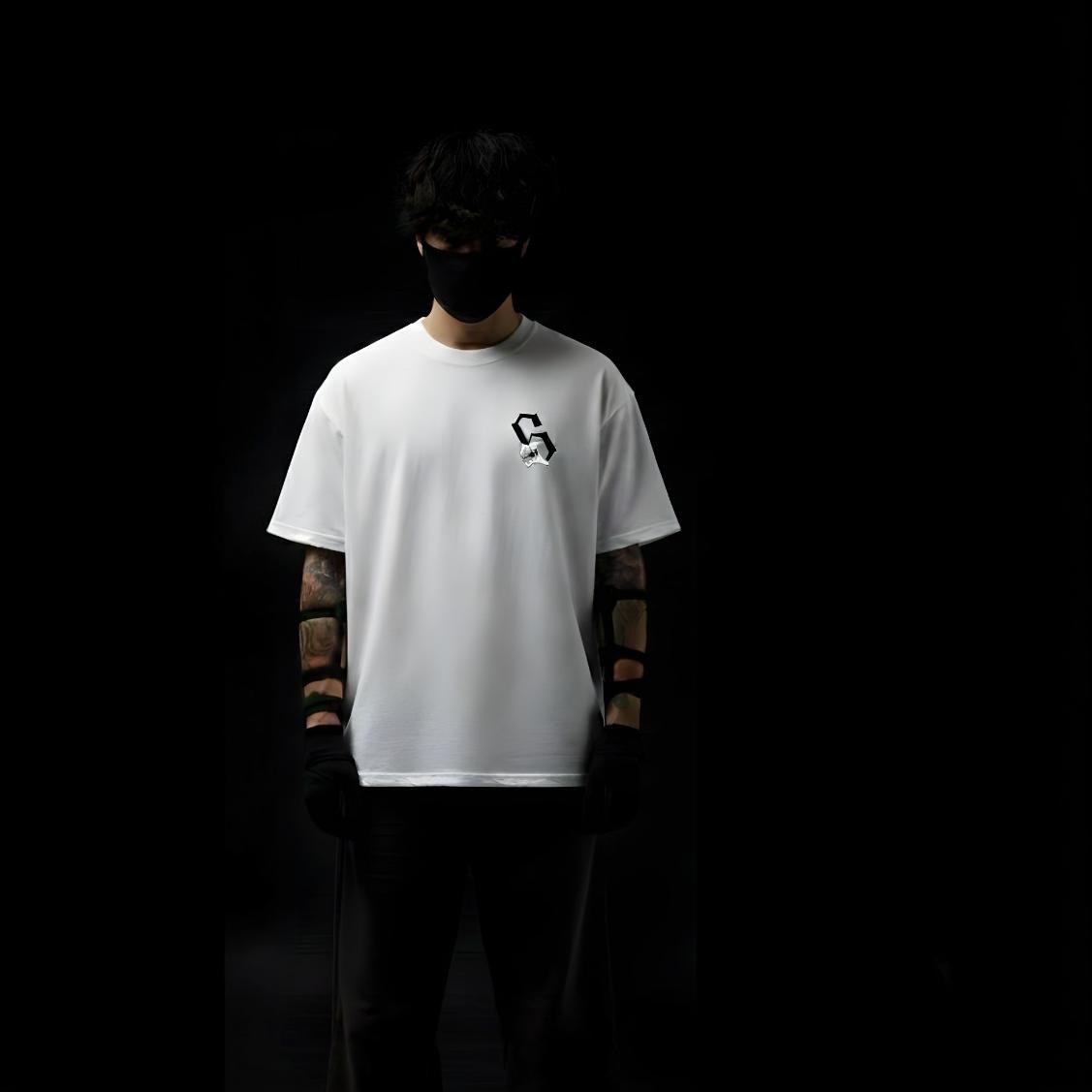 Grimmjow Jaegerjaquez Oversized Anime T-Shirt | 240 GSM Premium Streetwear (White)
