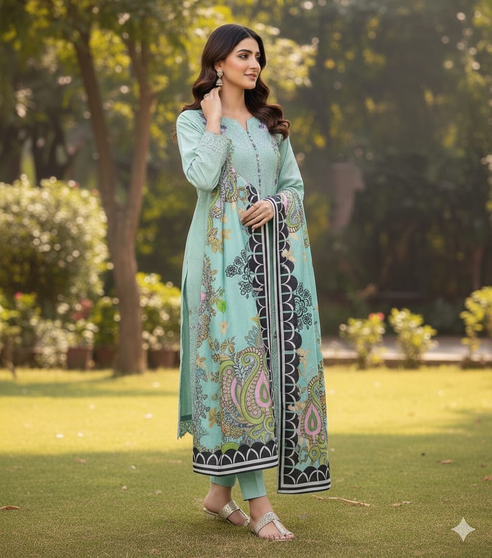 3 pc dhank suit