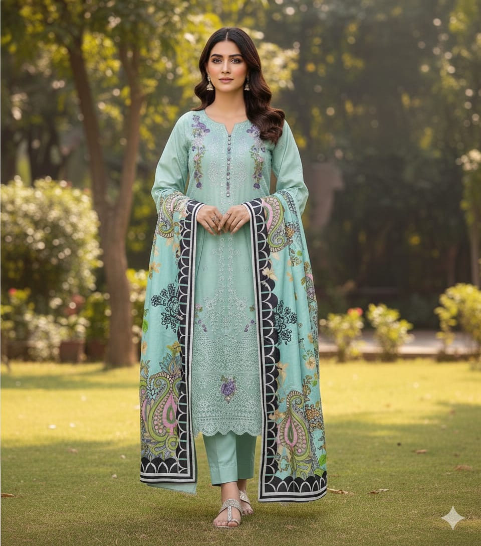 3 pc dhank suit