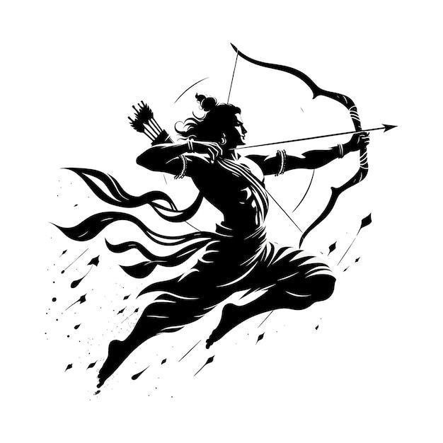 Ram Archer Graphic White T-shirt