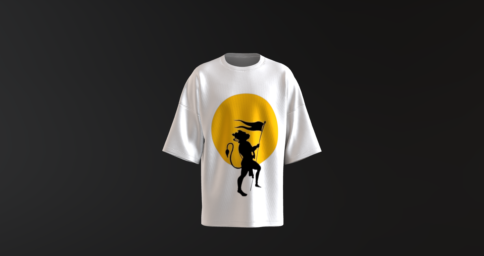 Hanuman White T-shirt