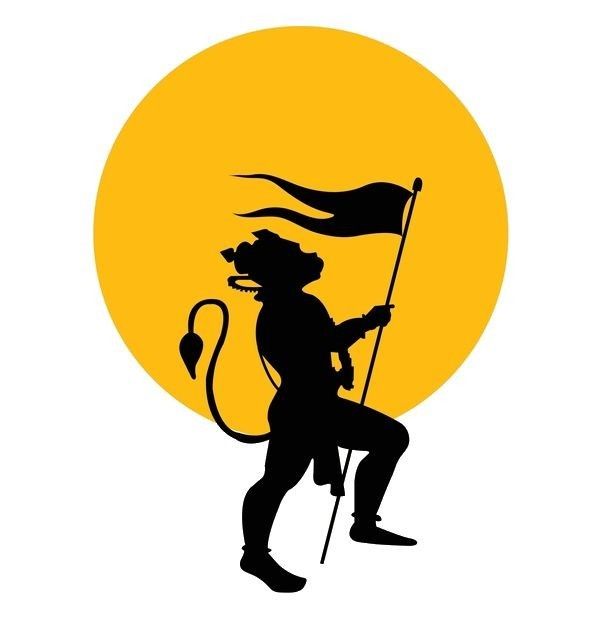 Hanuman White T-shirt 