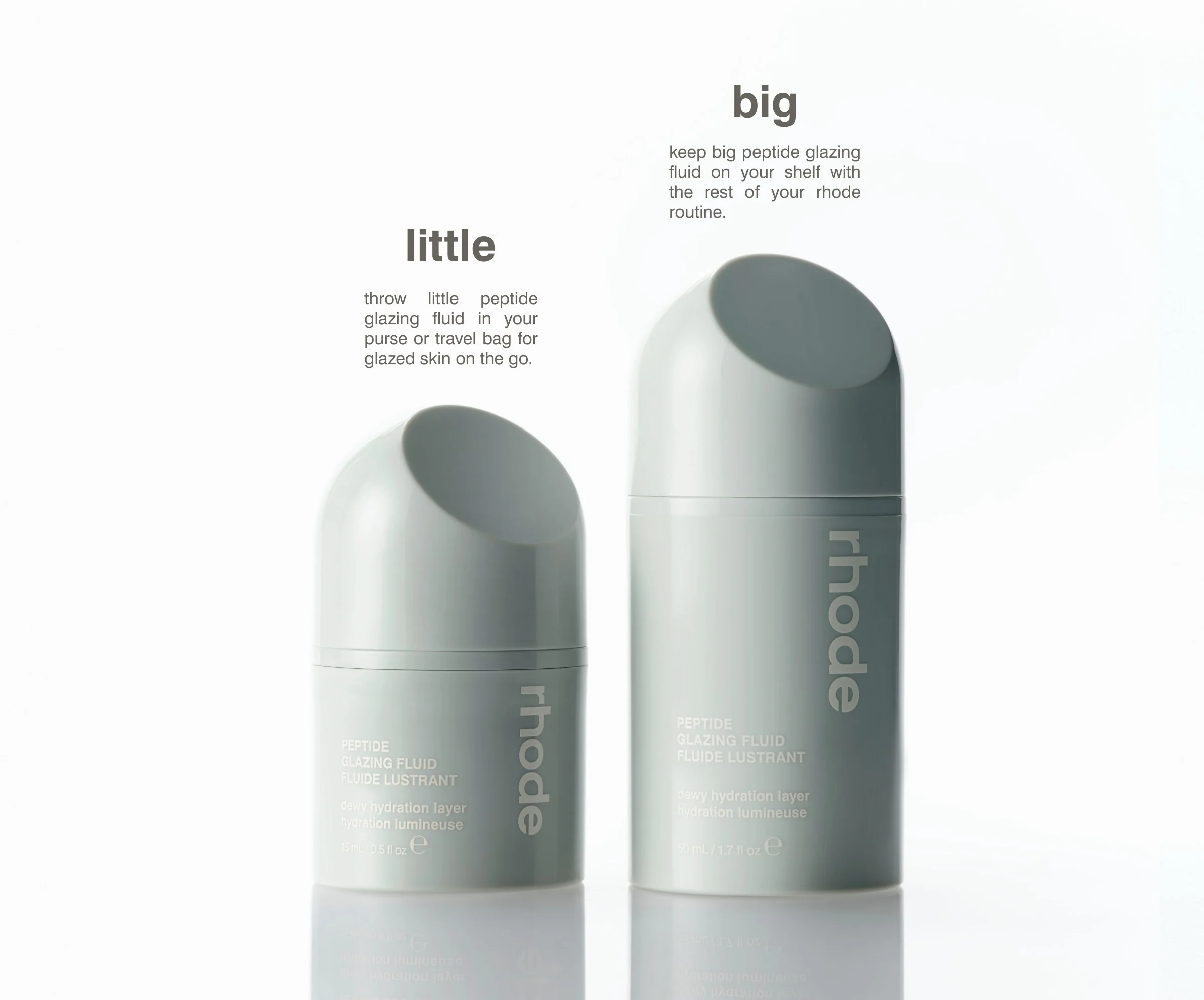 Rhode peptide glazing fluid