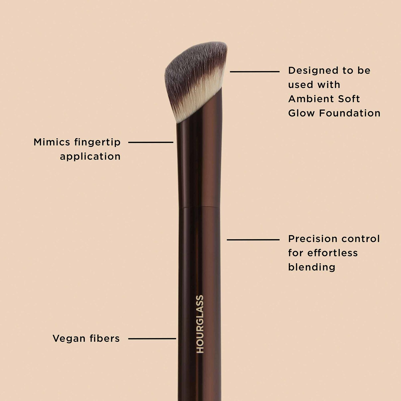 Hourglass Ambient Soft Glow Foundation Brush
