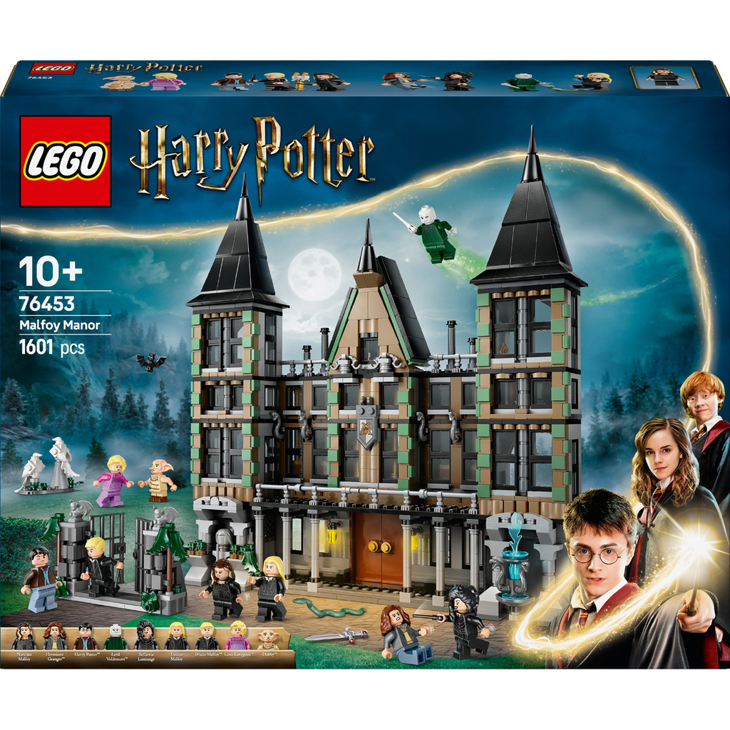 LEGO Harry Potter Malfoy Manor Construction Set 76453