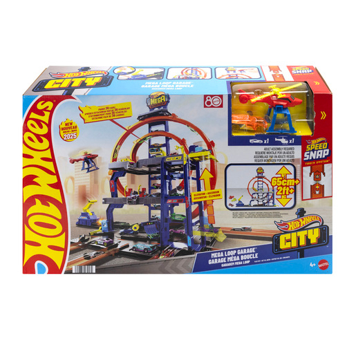 Hot Wheels Mega Loop Garage Playset