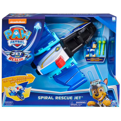 Paw Patrol Jet to the Rescue Spiral Rescue Jet Playset