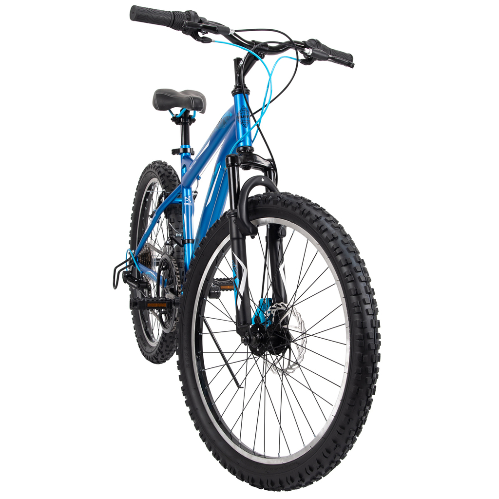 Huffy Extent 18-Speed 24" Mountain Bike - Cobalt Blue