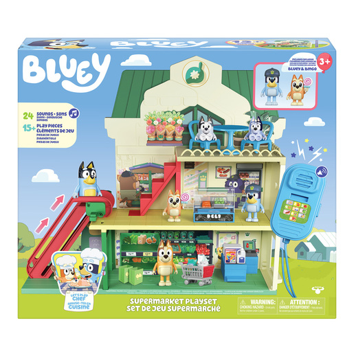 Bluey Supermarket Playset
