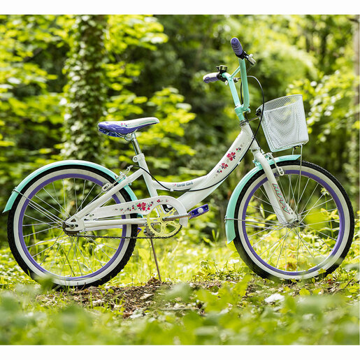 Huffy Girly Girl 20" White Bike