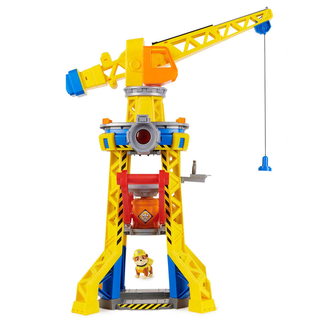Paw Patrol Rubble & Crew Bark Yard Crane Tower Playset